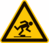 Sicherheitskennzeichnung - Warnung vor Hindernissen am Boden, Gelb/Schwarz