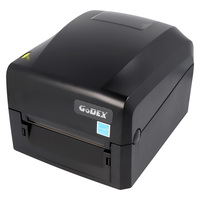 Godex GE300 Etikettendrucker mit Abreißkante, 203 dpi - Thermodirekt, Thermotransfer - LAN, USB, seriell (RS-232), Thermodrucker (GP-GE300)