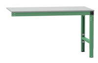 ESD-Arbeitstisch UNIVERSAL Spezial Anbautisch mit Kautschukplatte, BxTxH = 1000 x 600 x 722-1022 mm | LMK8003.6011