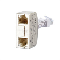 BTR Cable Sharing Adapter pnp2, Telefoon/Ethernet, 2 St.