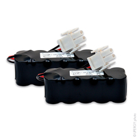 Batterie(s) Batterie Nicd (2x) 10x 2/3A 10S1P ST2 12V 0.65Ah AMP