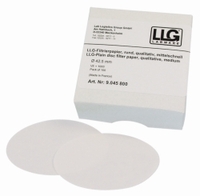 Papeles de filtro cualitativos LLG círculos semirrápidos
