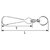 Simplex-Karabinerhaken mit Wirbel 2er-Set