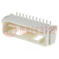 Socket; wire-board; male; CLIK-Mate; 1.5mm; PIN: 11; SMT; 2A; tinned