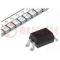 Optocoupler; SMD; Ch: 1; OUT: transistor; Uinsul: 5kV; Uce: 70V