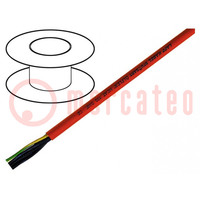 Cable; ÖLFLEX® HEAT 180 SiHF; 16G1,5mm2; Cu; cuerda; silicona