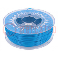 Filament: PET-G; Ø: 1,75mm; azurblau; 220÷250°C; 1kg
