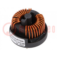 Inductor: wire with current compensation; THT; 6.9mH; 10mΩ; DKIH