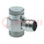 Draining valve; Ext.thread: G 3/8"