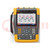 Scopemeter; 100MHz; 8bit; kleuren,LCD; Ch: 4; 1,25Gsps; 10kpts/ch