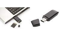 DIGITUS USB 2.0 Multi Card Reader Stick, SD / Micro SD (11006467)