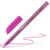 Kugelschreiber Vizz, M, pink, Farbe des Schaftes: pink-transparent