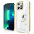 2_Kingxbar Moon Series Luxury Case mit Swarovski-Kristallen für iPhone 13 Pro Gold (Blume)