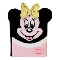 DISNEY BY LOUNGEFLY CARNET DE NOTES PELUCHE 100TH ANNIVERSARY MINNIE COSPLAY WDJB0011