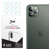 Szkło hybrydowe FlexibleGlass Lens iPhone 11 Pro Max na obiektyw aparatu 4 szt