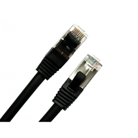 10m CAT8.1 LSZH S/FTP 26AWG Networking Cable Black