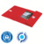 Dokumentenmappe Recycle, klima-kompensiert, A4, PP, rot