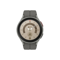 Samsung Galaxy Watch5 Pro 3,56 cm (1.4") OLED 45 mm Digitális 450 x 450 pixelek Érintőképernyő 4G Titán Wi-Fi GPS (műhold)