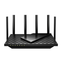 TP-Link Archer AX72 Pro vezetéknélküli router Gigabit Ethernet Kétsávos (2,4 GHz / 5 GHz) Fekete