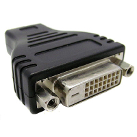 HP 691227-001 adattatore per inversione del genere dei cavi HDMI DVI-D Nero
