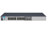 Hewlett Packard Enterprise ProCurve 1810G-24 Managed Gigabit Ethernet (10/100/1000) Zwart