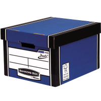 Fellowes Bankers Box Premium 725 Classic Storage Box - Blue