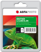AgfaPhoto LC1280XLBK nabój z tuszem 1 szt. Standardowa wydajność Czarny