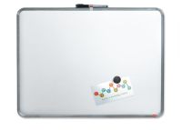 Nobo Slimline Magnetic Board 580x430mm Silver