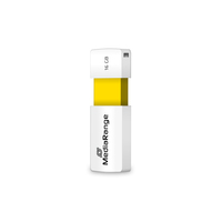 MediaRange MR972 USB-Stick 16 GB USB Typ-A 2.0 Weiß, Gelb