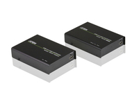 ATEN VE812-AT-E extensor audio/video Transmisor y receptor de señales AV Negro
