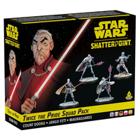 Atomic Mass Games Star Wars: Shatterpoint - Twice the Pride: Count Dooku Squad Pack Abbildung