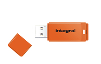 Integral 16GB USB3.0 DRIVE NEON ORANGE UP TO R-80 W-10 MBS unidad flash USB USB tipo A 3.2 Gen 1 (3.1 Gen 1) Naranja
