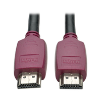 Tripp Lite P569-006-CERT câble HDMI 1,8 m HDMI Type A (Standard) Noir, Magenta