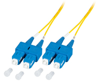 EFB Elektronik O2513.1-1.2 InfiniBand/fibre optic cable 1 m 2x SC OS2 Geel