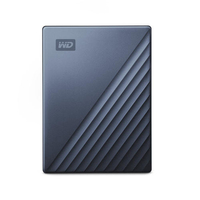 Western Digital WDBFTM0040BBL-WESN disco duro externo 4 TB Negro, Azul