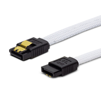 Savio SAVGAK-01 cable de SATA 0,3 m SATA 7-pin Blanco
