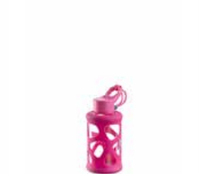 LEONARDO In Giro Tägliche Nutzung, Sport 400 ml Glas, Silikon Pink