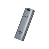 PNY FD64GESTEEL31G-EF USB-Stick 64 GB 3.2 Gen 1 (3.1 Gen 1) Edelstahl