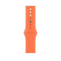 Apple MYD22ZM/A smart wearable accessory Band Orange Fluoroelastomer