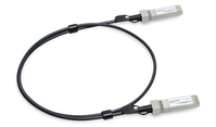 Lancom Systems SFP-DAC25-1m InfiniBand/fibre optic cable SFP28 Fekete, Acél