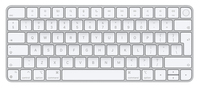 Apple Magic keyboard USB + Bluetooth English Aluminium, White