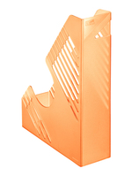 Bene 50100ORT Dateiablagebox Polystyrol Orange, Transparent