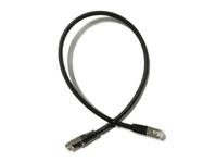 Equip Cat.6A Platinum S/FTP Patch Cable, Black, 0.5m, 250pcs/set
