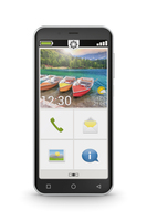 Emporia SMART.5mini 12,6 cm (4.95") Single SIM Android 13 4G USB Type-C 4 GB 64 GB 2500 mAh Zwart