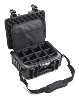 B&W Cases PP.166.TEX Hard-Case Schwarz Polypropylen (PP)