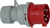 Brennenstuhl 1081050020 electrical power plug Grey, Red 5P