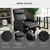Homcom 700-143V70BK electric massage chair Silver