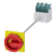 Siemens 3LD2514-0TK53 interruttore elettrico 3P Rosso, Giallo