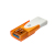 PNY Attaché 4 3.0 16GB USB flash meghajtó USB A típus 3.2 Gen 1 (3.1 Gen 1) Narancssárga, Fehér