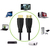 Techly ICOC HDMI2-4-010 HDMI kabel 1 m HDMI Type A (Standaard) Zwart